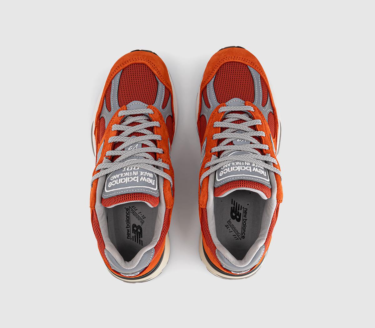 New Balance991V2 Made in UK TrainersGrenadine Fire Whirl