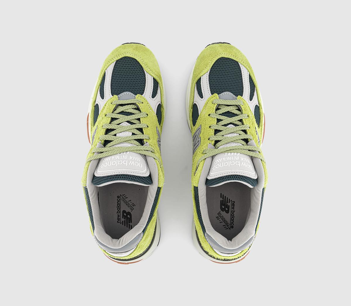 New Balance991v2 Made in UK TrainersGreen Khaki