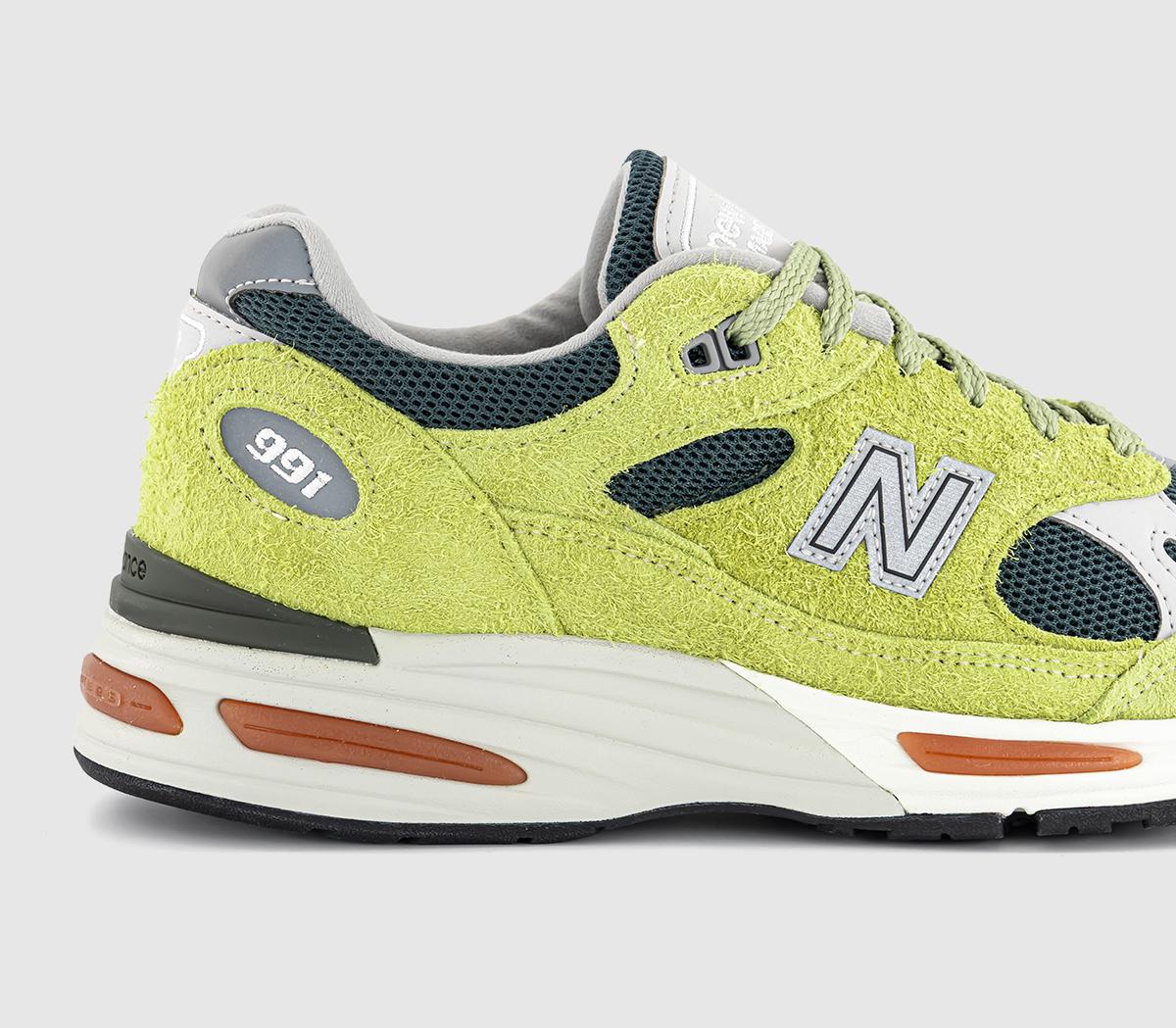 New Balance991v2 Made in UK TrainersGreen Khaki