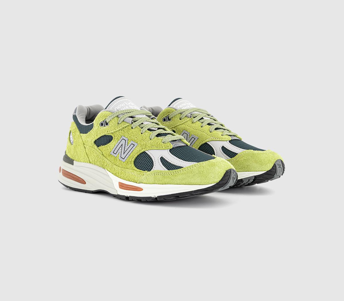 New Balance991v2 Made in UK TrainersGreen Khaki