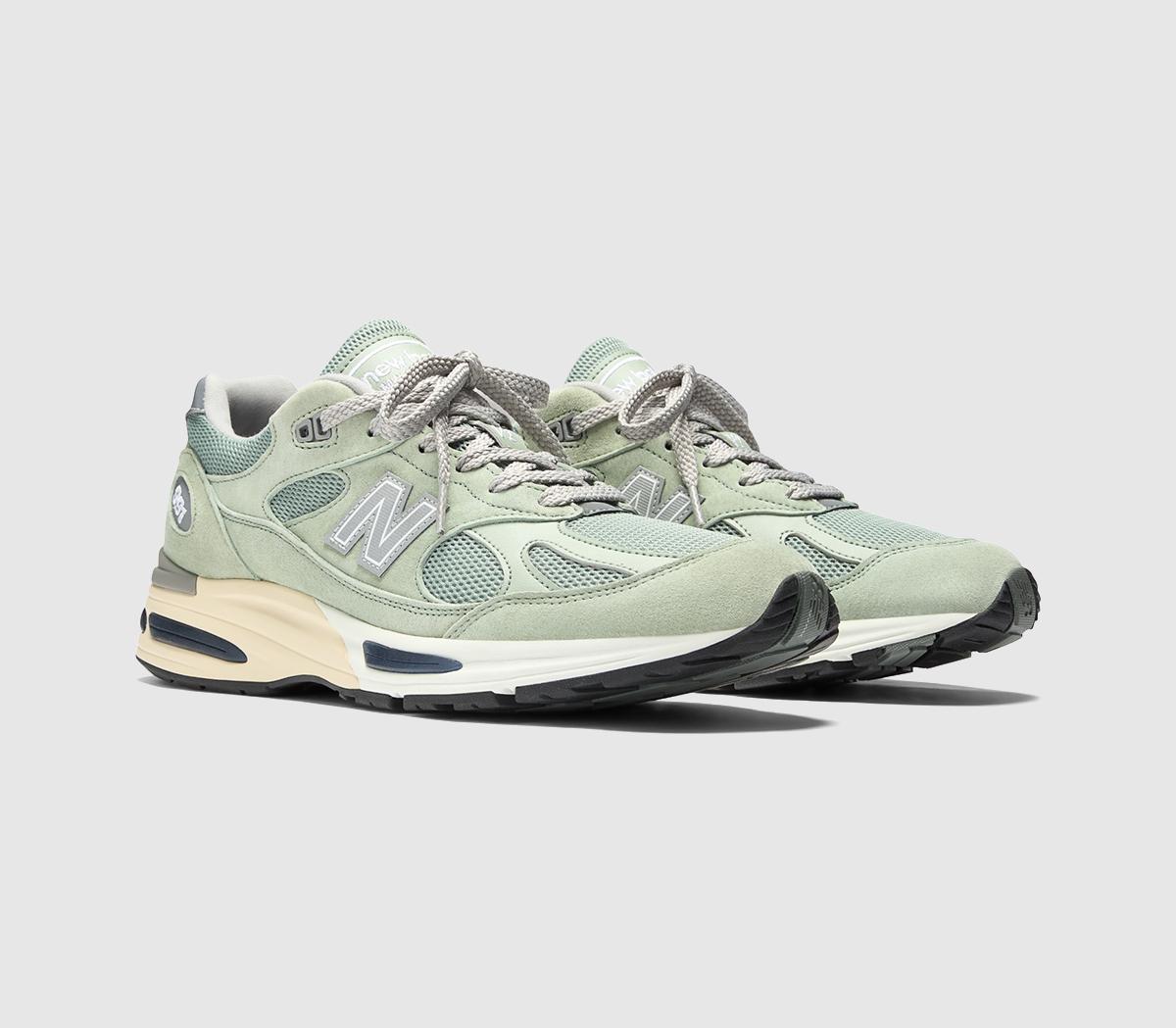 New Balance991V2 Made in UK TrainersSea Grass Sea Grass