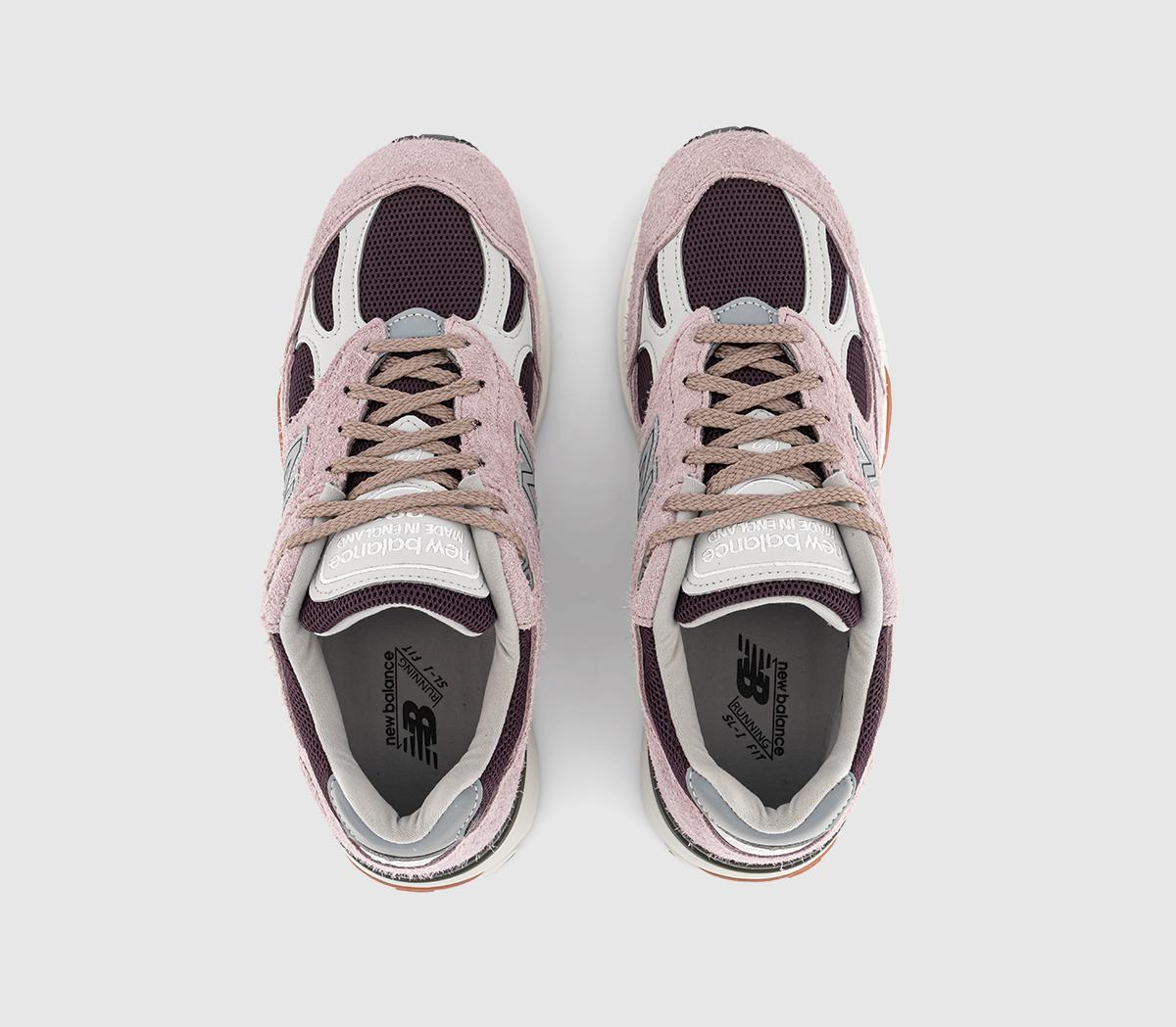 New Balance991v2 Made in UK TrainersPink Burgundy