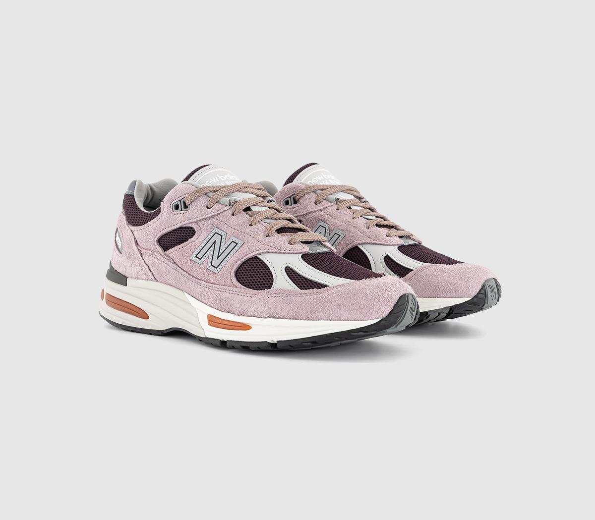 New Balance991v2 Made in UK TrainersPink Burgundy