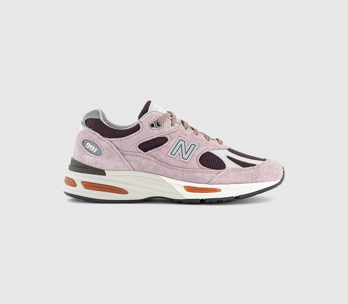 New Balance991v2 Made in UK TrainersPink Burgundy