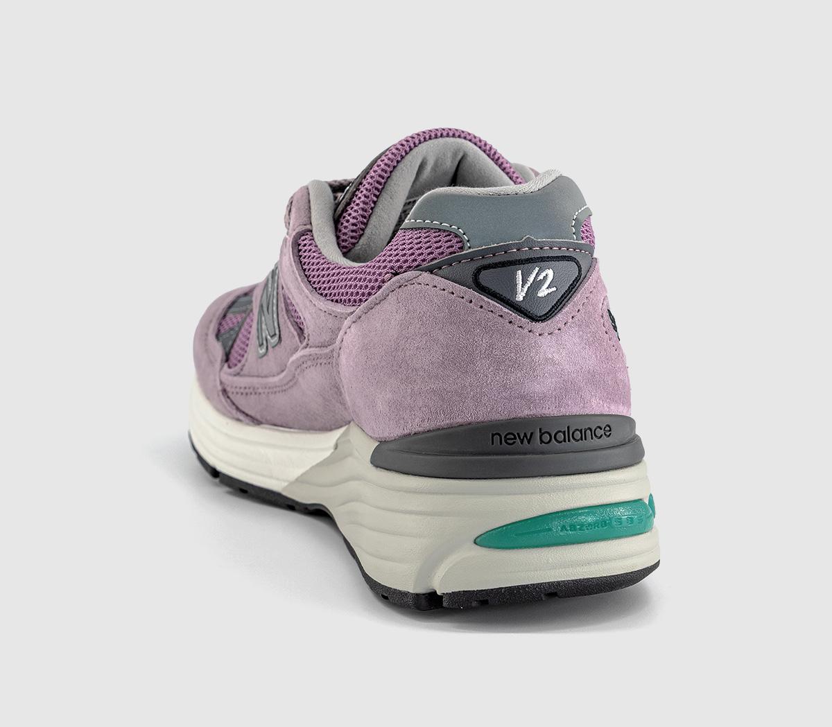 New Balance991v2 TrainersPolignac Toadstool Silver