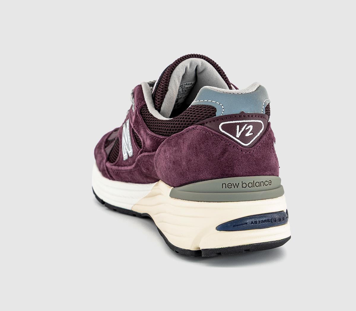 さぶさぶ出品 New Balance 991v2 Made in UK Trainers Catawba Grape - Unisex Sports
