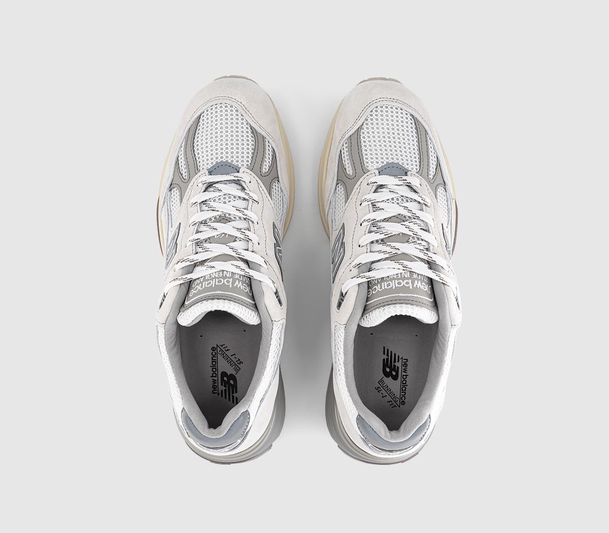 New Balance991v2 Made in UK TrainersWind Chime Brilliant White