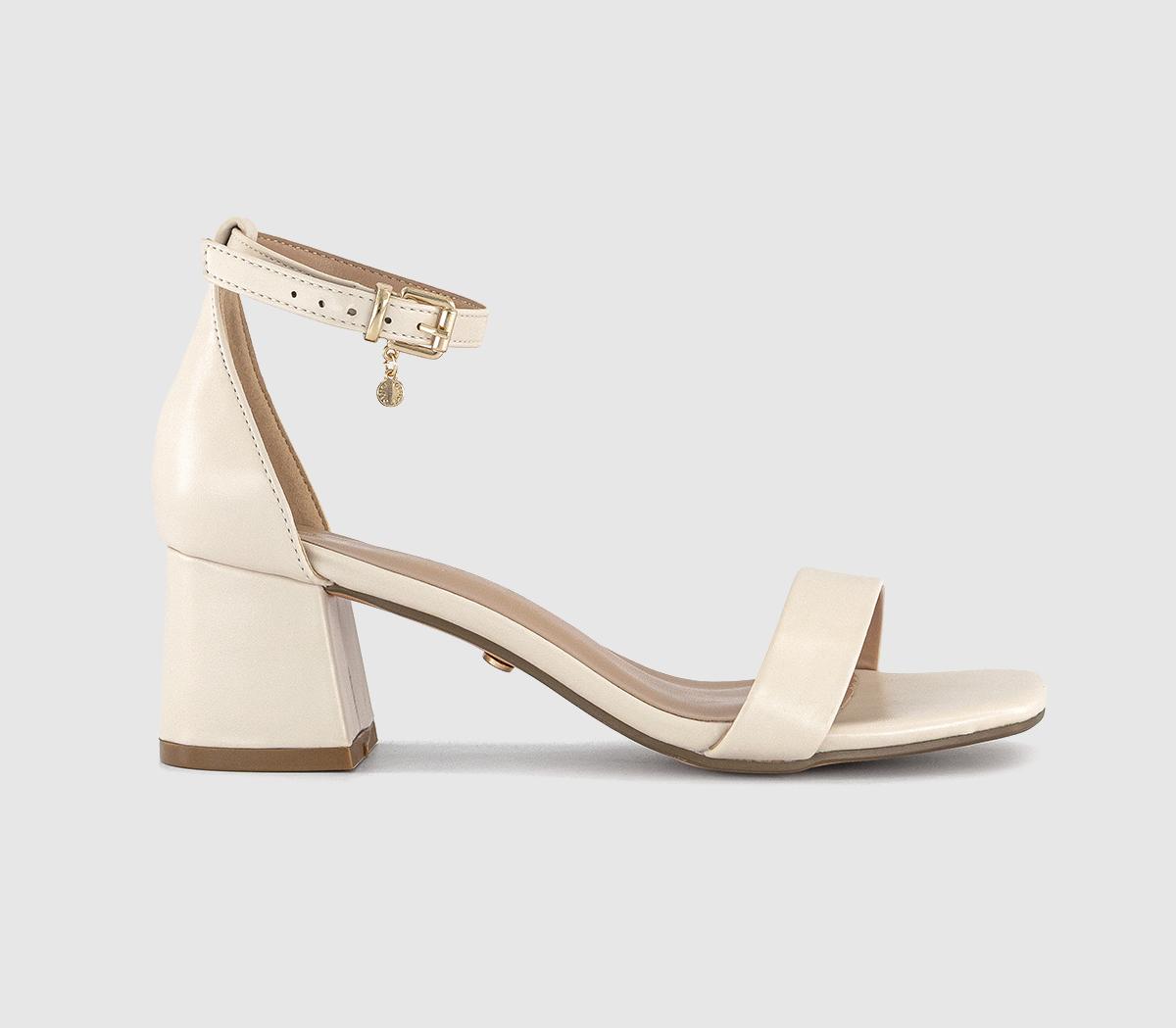 OFFICEMalaya 2 Part Block Heeled Sandals OFFICEMalaya 2 Part Block Heeled SandalsOff White
