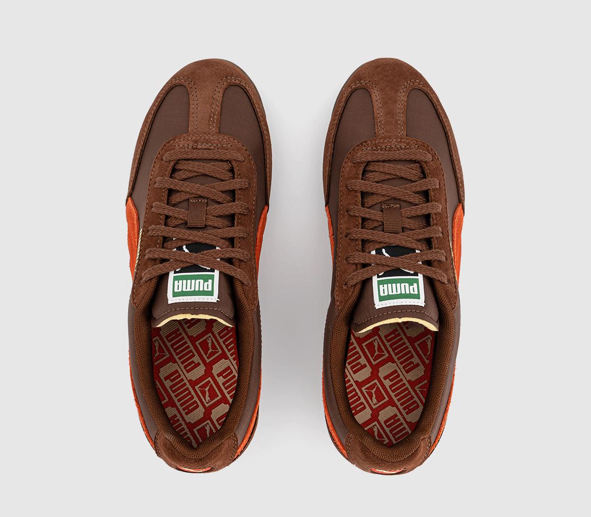 PUMAArizona TrainersBrown Red