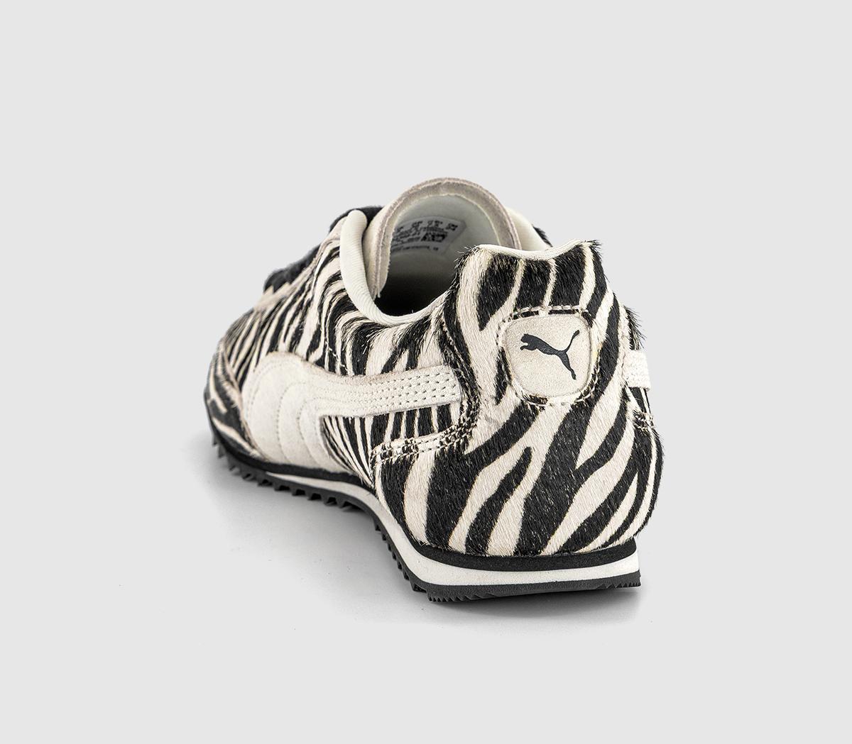 PUMAArizona TrainersZebra Black White
