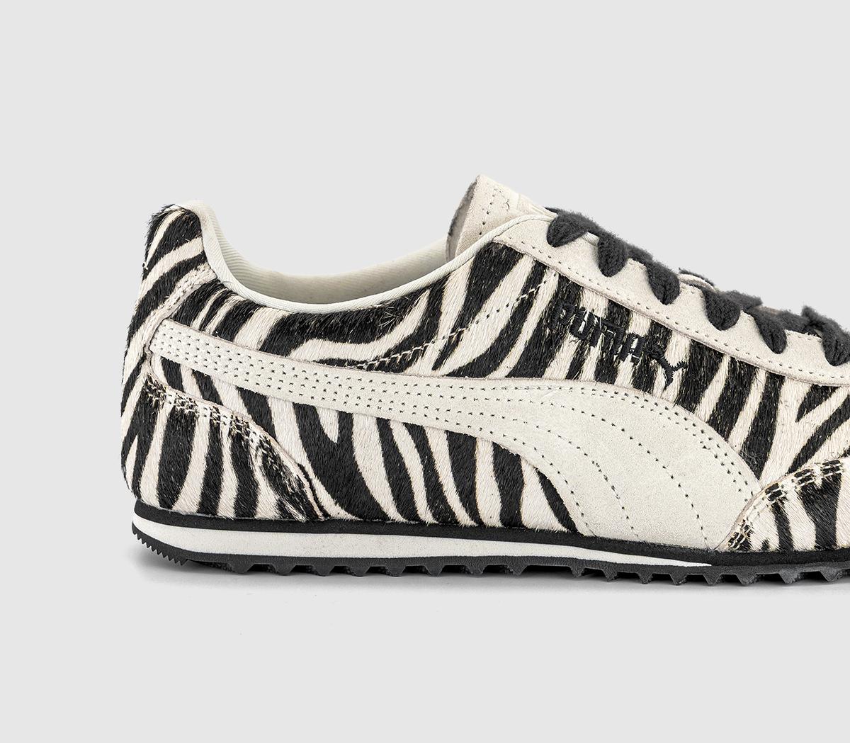 PUMAArizona TrainersZebra Black White