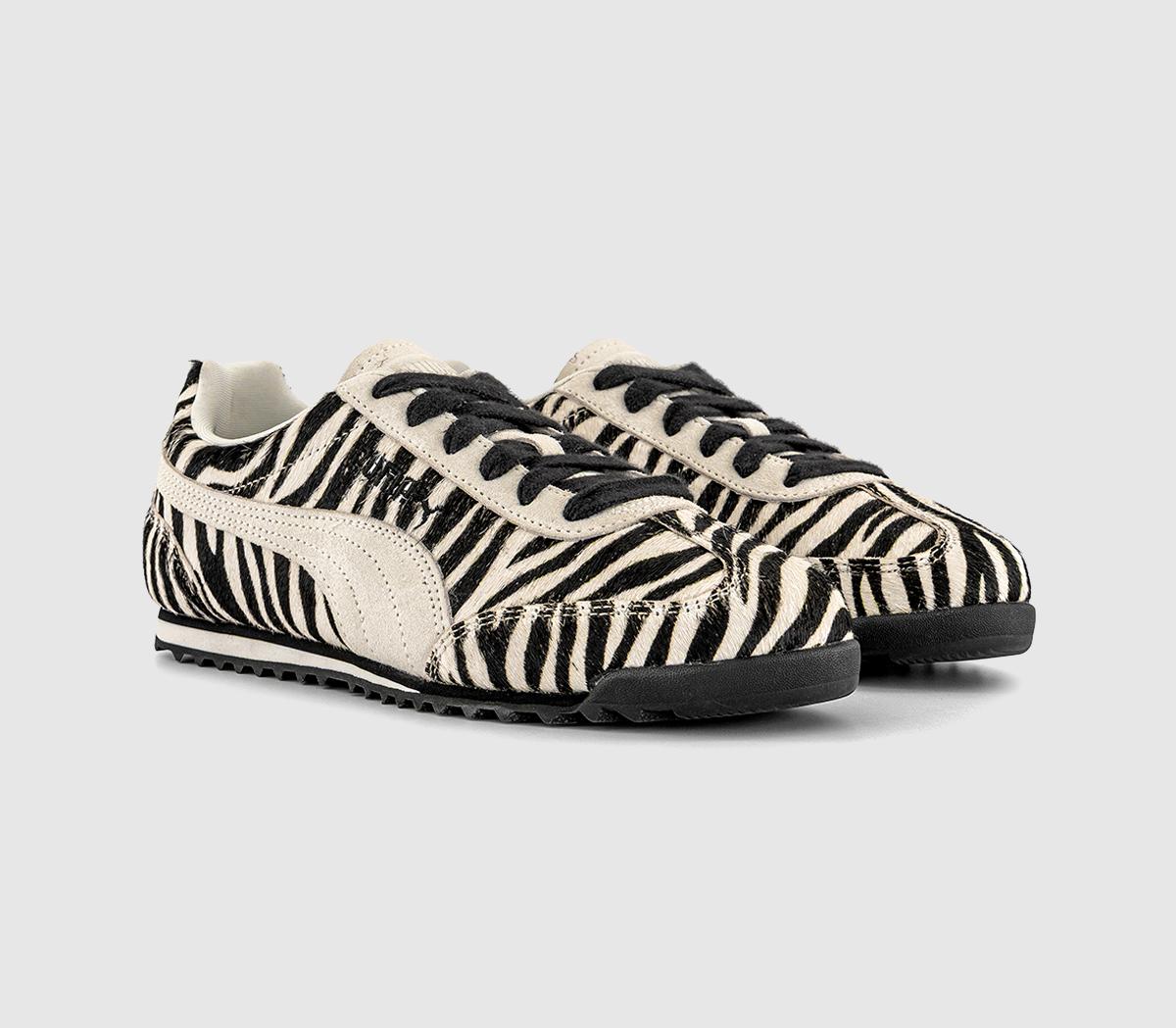 PUMAArizona TrainersZebra Black White