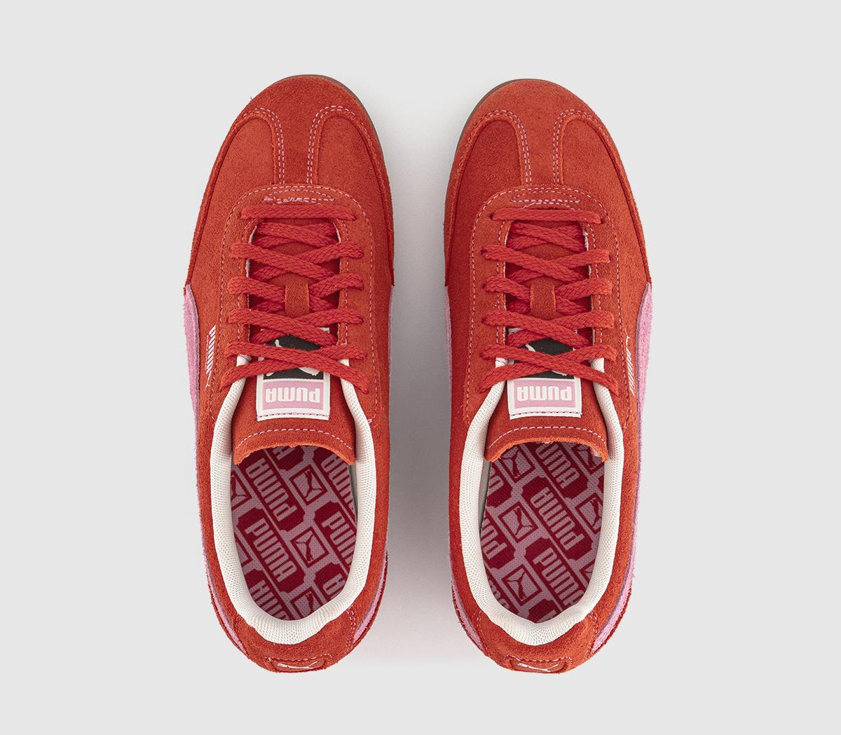 PUMA Arizona Trainers PUMA Arizona Trainers Red Pink