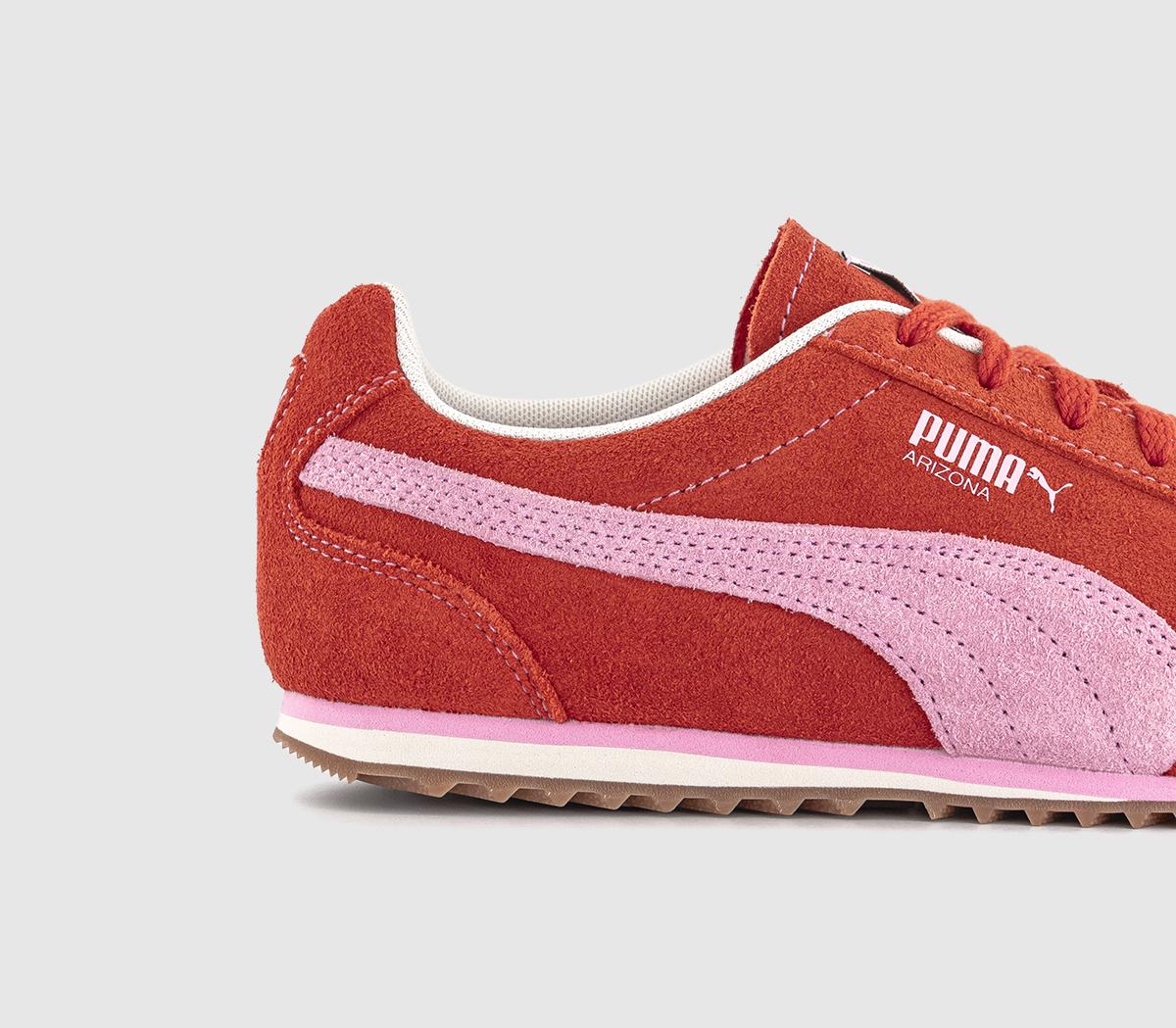 PUMA Arizona Trainers PUMA Arizona Trainers Red Pink