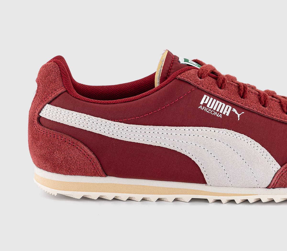PUMAArizona TrainersIntense Red Frosted Ivory