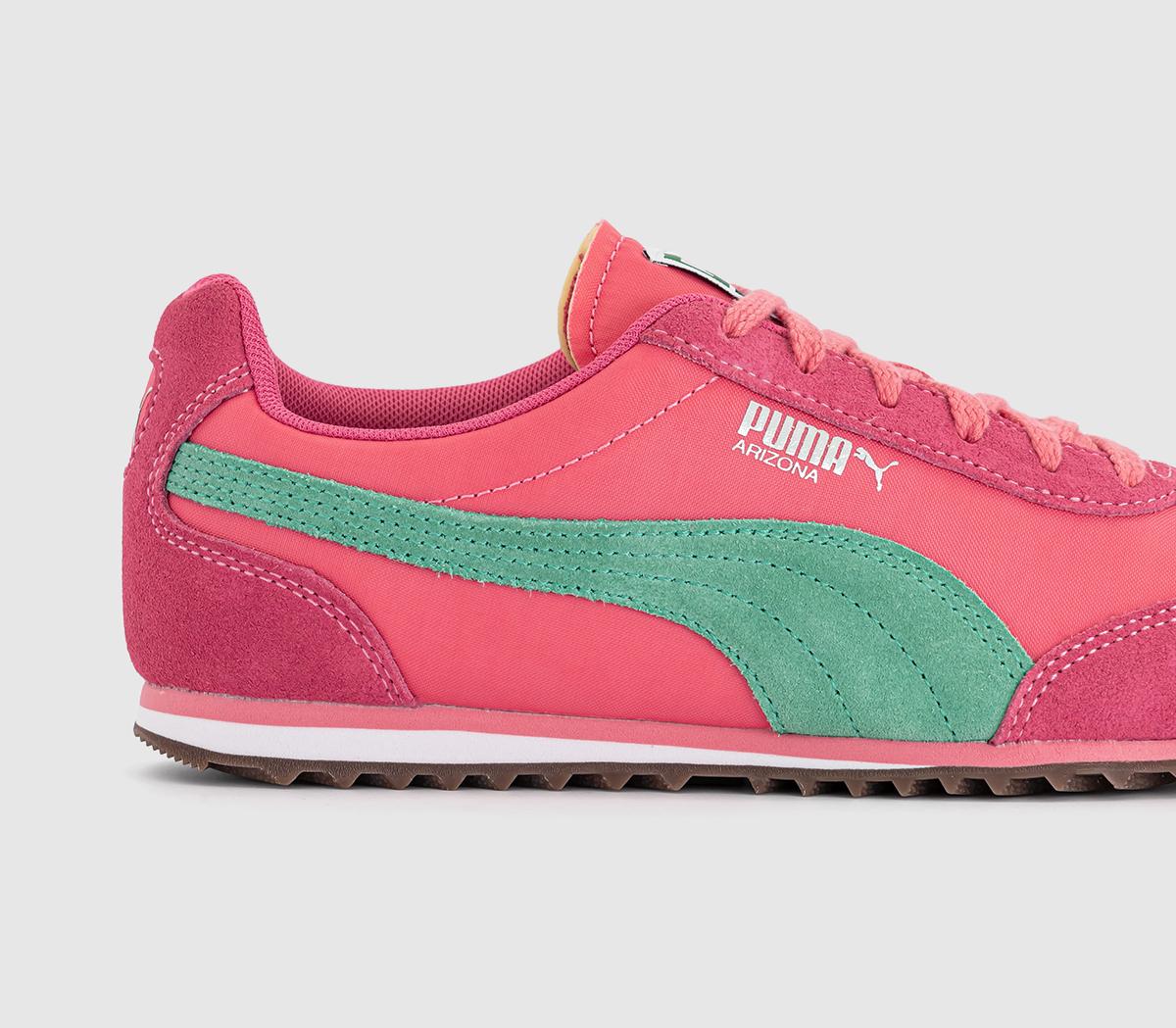 PUMAArizona Trainers PUMAArizona TrainersPink Green