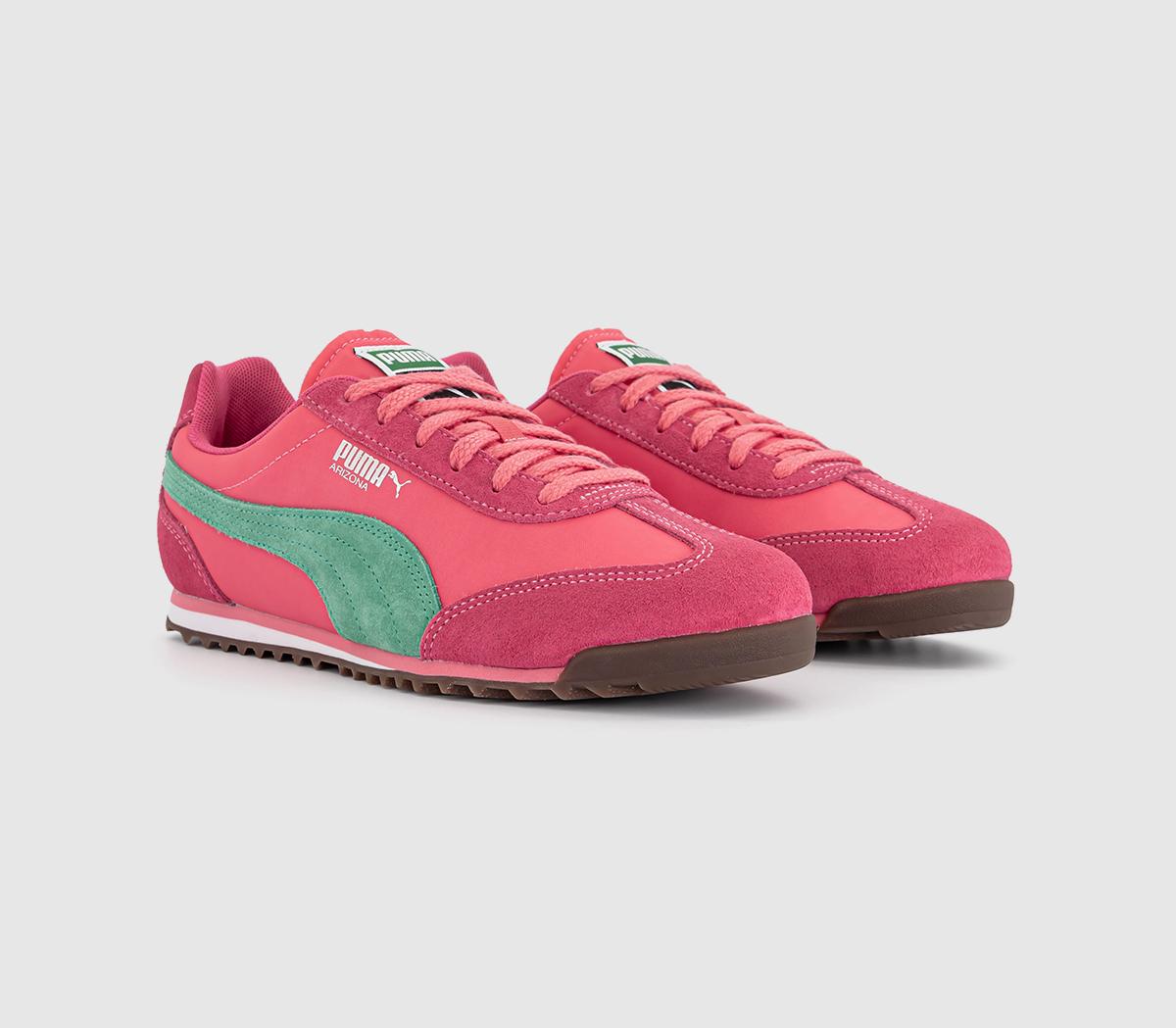PUMAArizona Trainers PUMAArizona TrainersPink Green