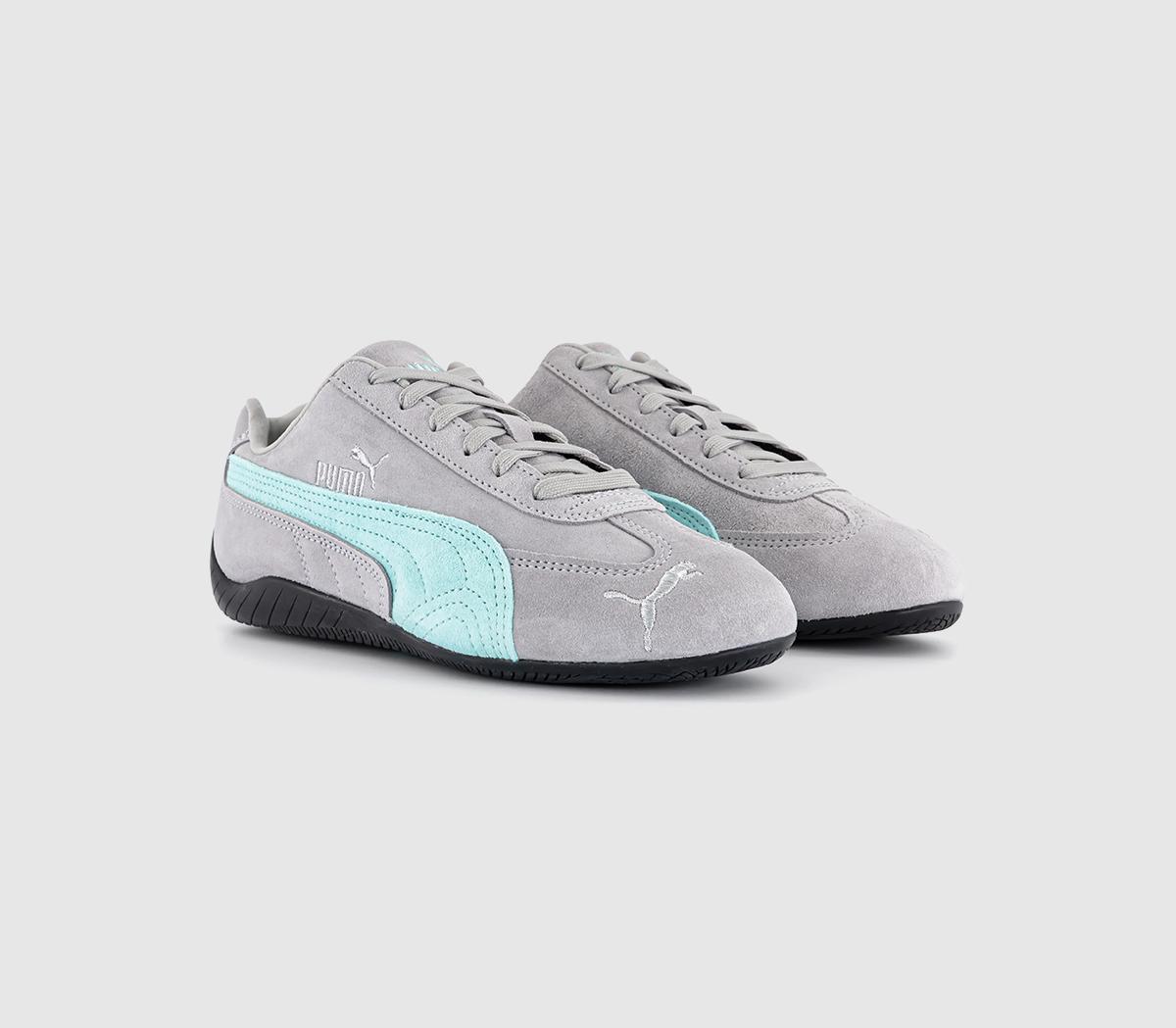 PUMASpeedcat OG Trainers PUMASpeedcat OG TrainersOs Grey Echo Electric Peppermint