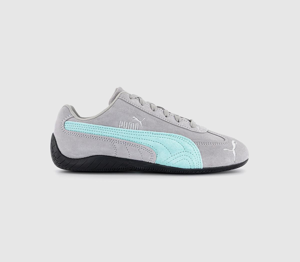 PUMASpeedcat OG Trainers PUMASpeedcat OG TrainersOs Grey Echo Electric Peppermint