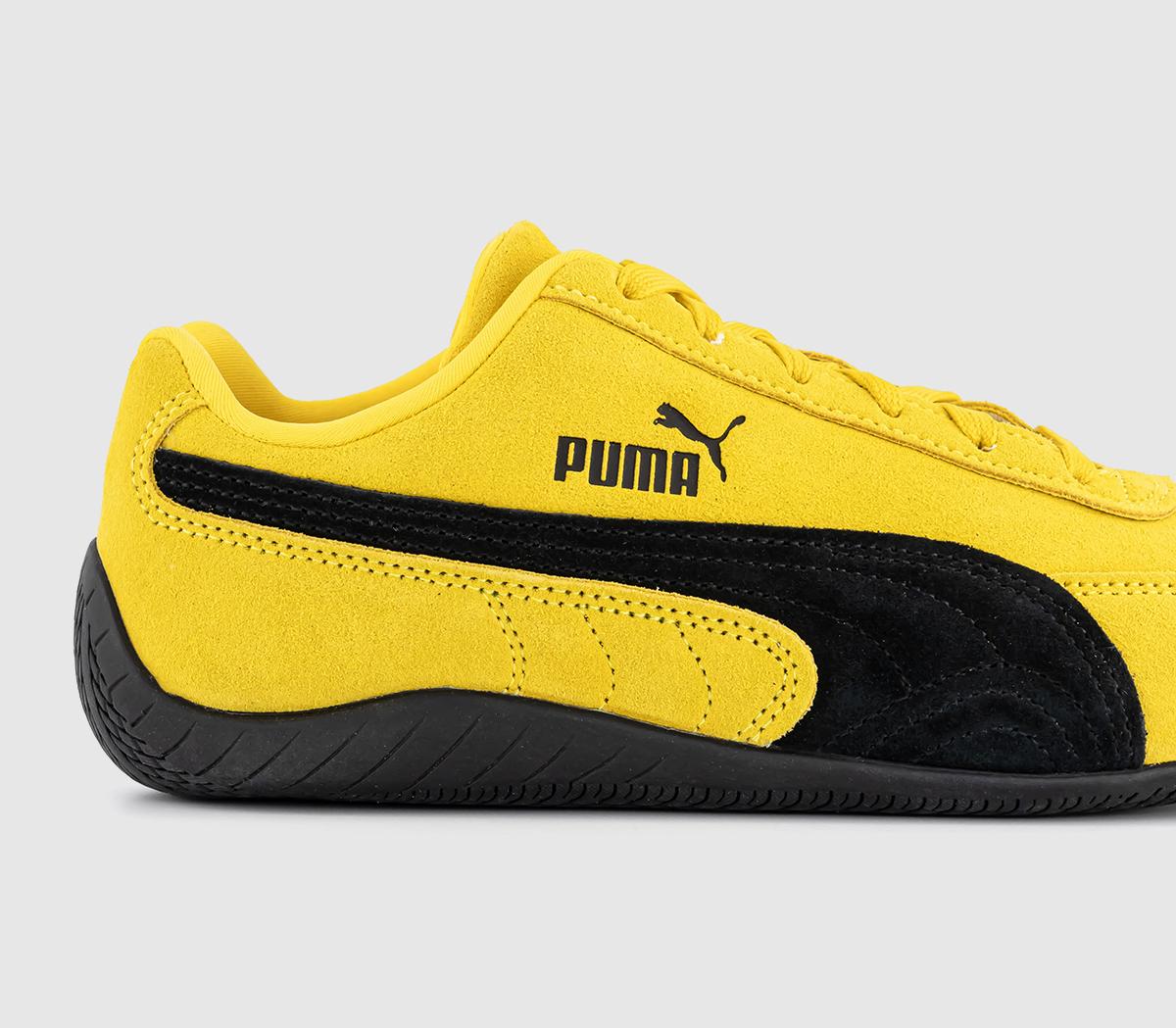 PUMASpeedcat OG Trainers PUMASpeedcat OG TrainersPelé Yellow Puma Black