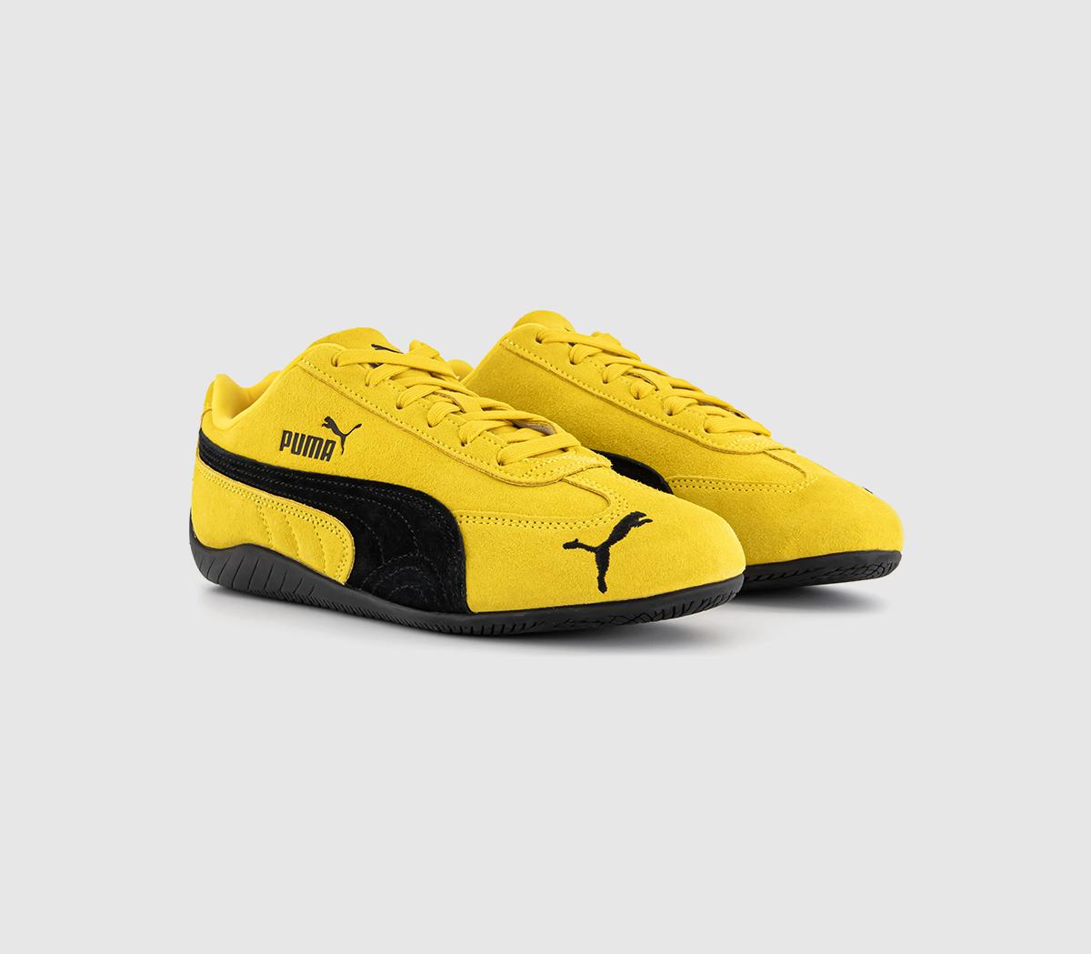PUMASpeedcat OG Trainers PUMASpeedcat OG TrainersPelé Yellow Puma Black