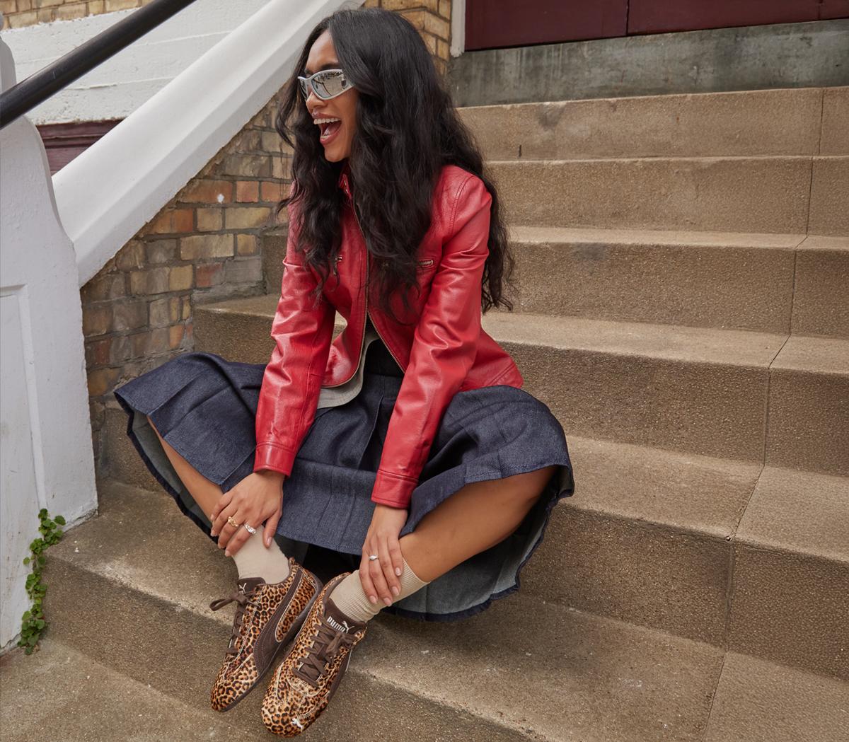 PUMASpeedcat OG TrainersLeopard Brown