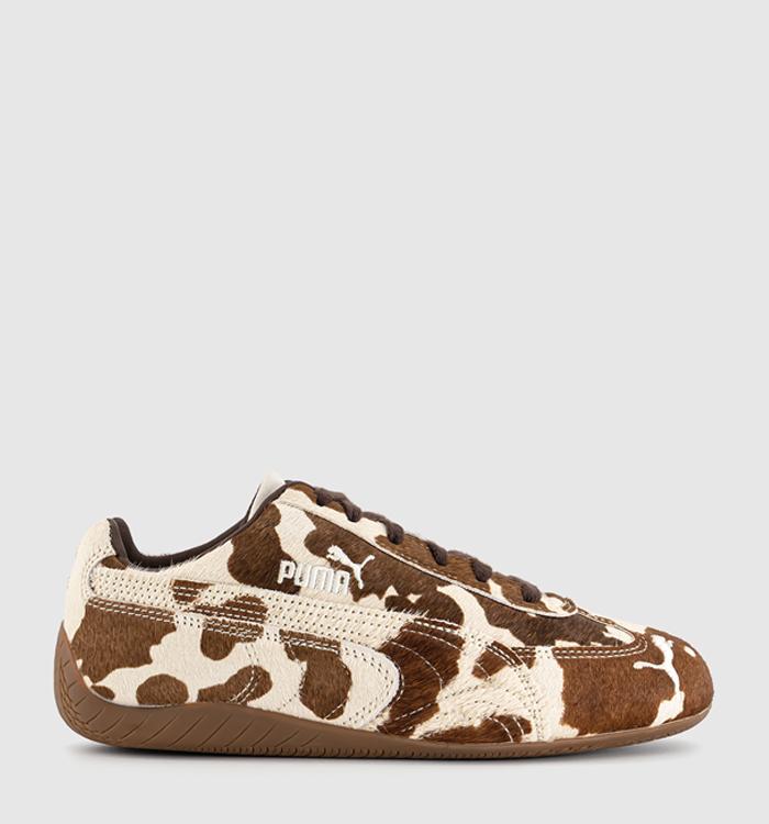 PUMA Speedcat OG Trainers Cow Print Brown
