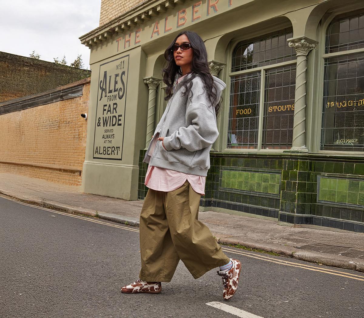 PUMASpeedcat OG TrainersCow Print Brown