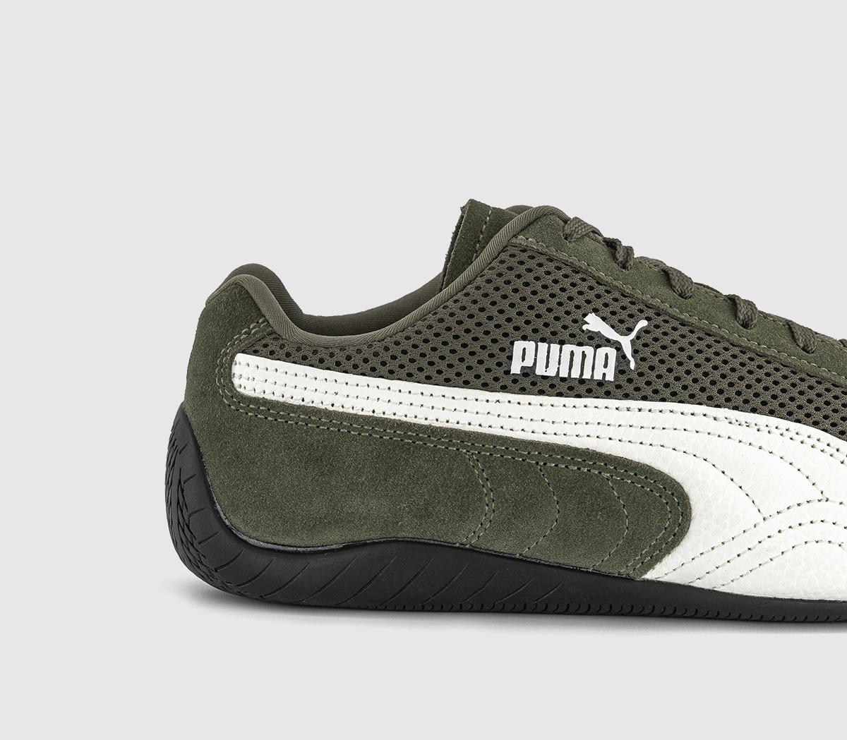 PUMASpeedcat OG Trainers PUMASpeedcat OG TrainersMesh Loden Green Warm White