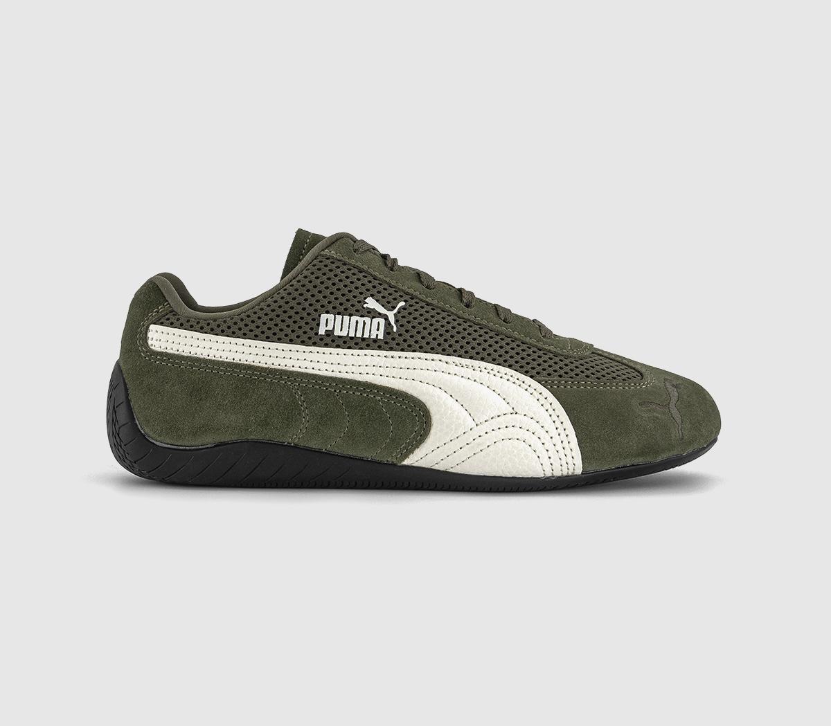 PUMASpeedcat OG Trainers PUMASpeedcat OG TrainersMesh Loden Green Warm White
