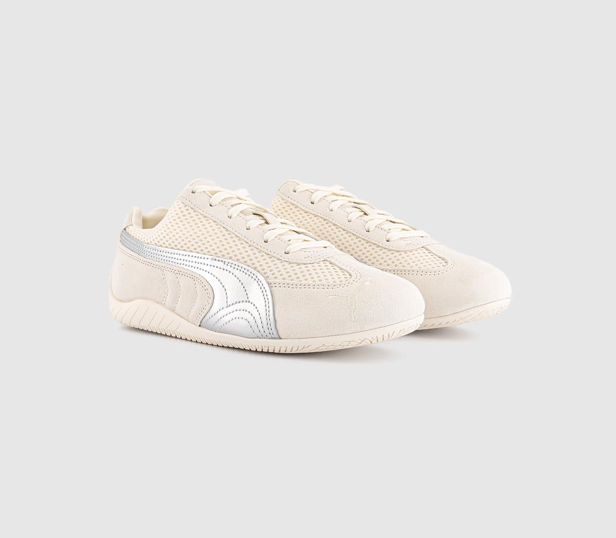 PUMASpeedcat OG Trainers PUMASpeedcat OG TrainersPremium Frosted Ivory Matte Silver