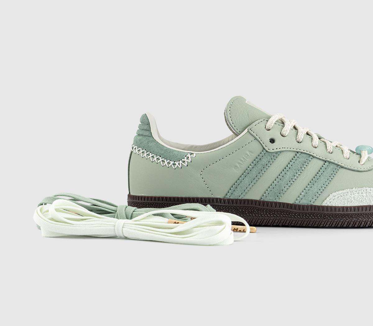 adidasSamba OG Maha TrainersHalo Green Silver Green Off White