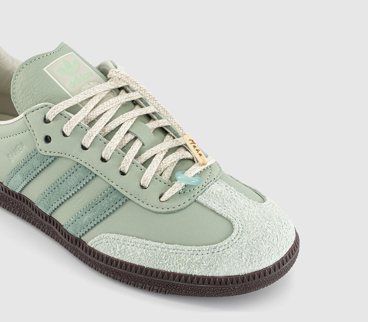 adidasSamba OG Maha TrainersHalo Green Silver Green Off White