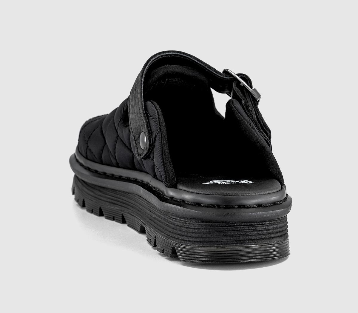 Dr. MartensZebzag MulesBlack Quilted
