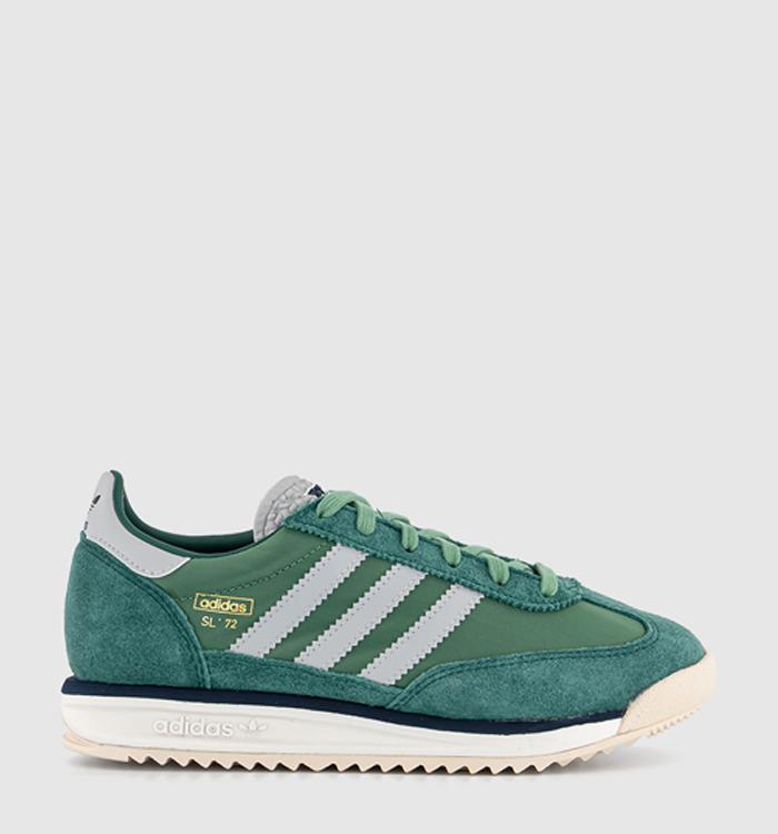 adidas SL 72 RS Trainers Preloved Green Grey Collegiate Green