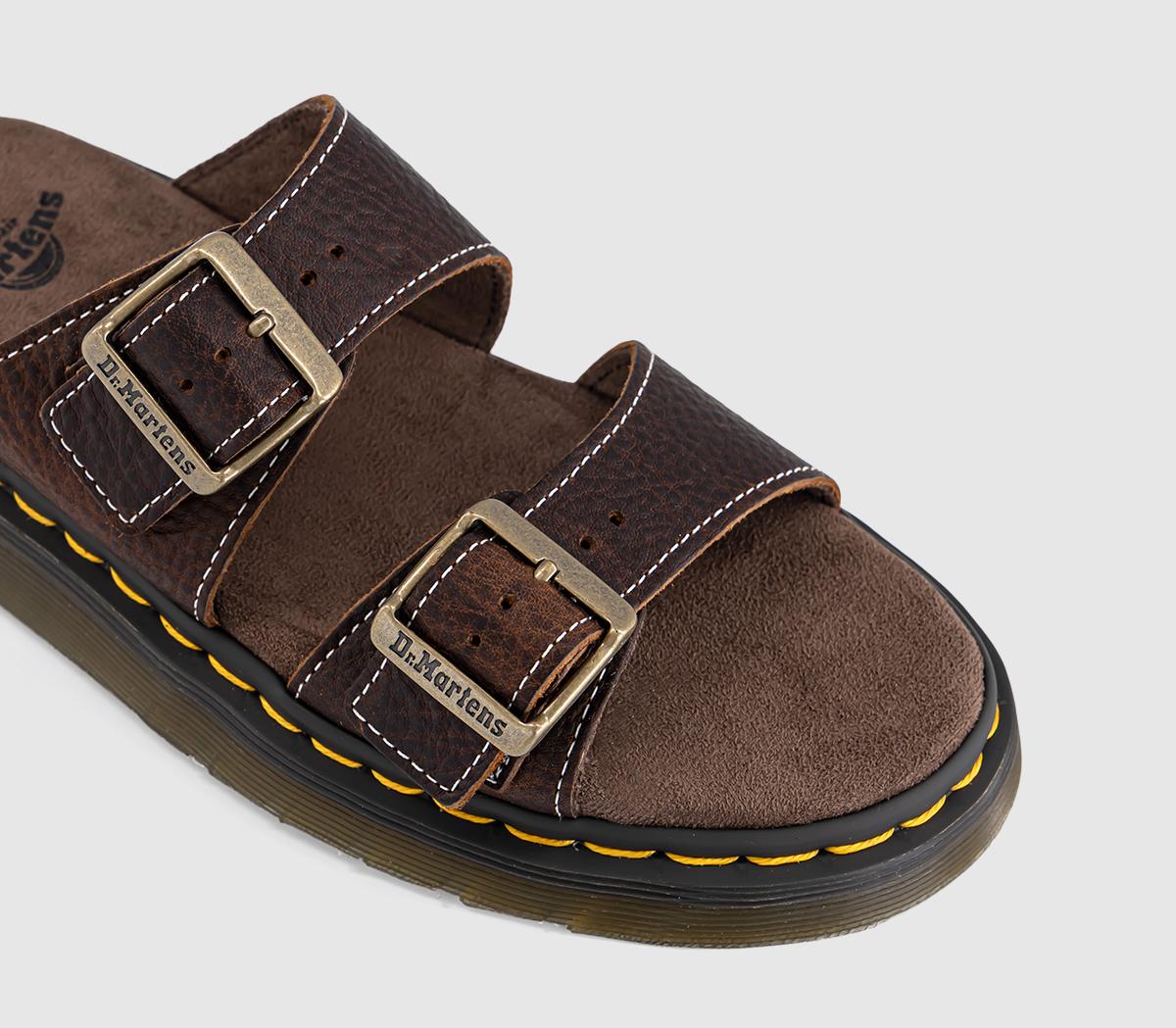 Dr. MartensJosef SandalsDark Brown Grizzly