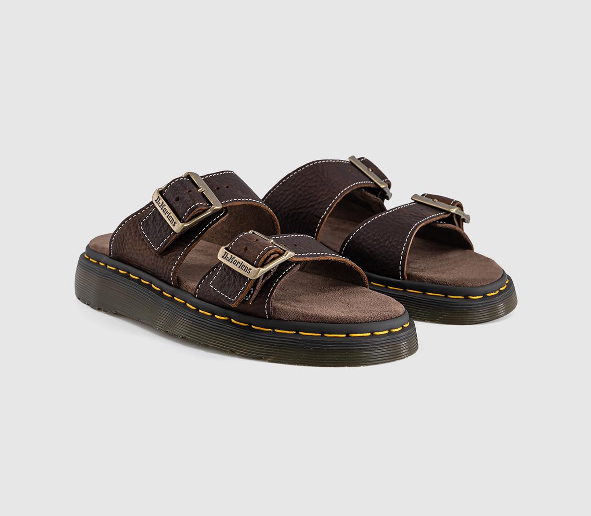 Dr. MartensJosef SandalsDark Brown Grizzly