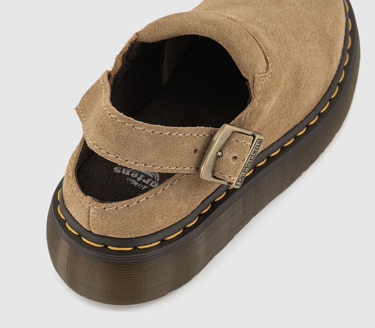 Dr. Martens Laketen Mules Savannah Tan - Women's Clogs
