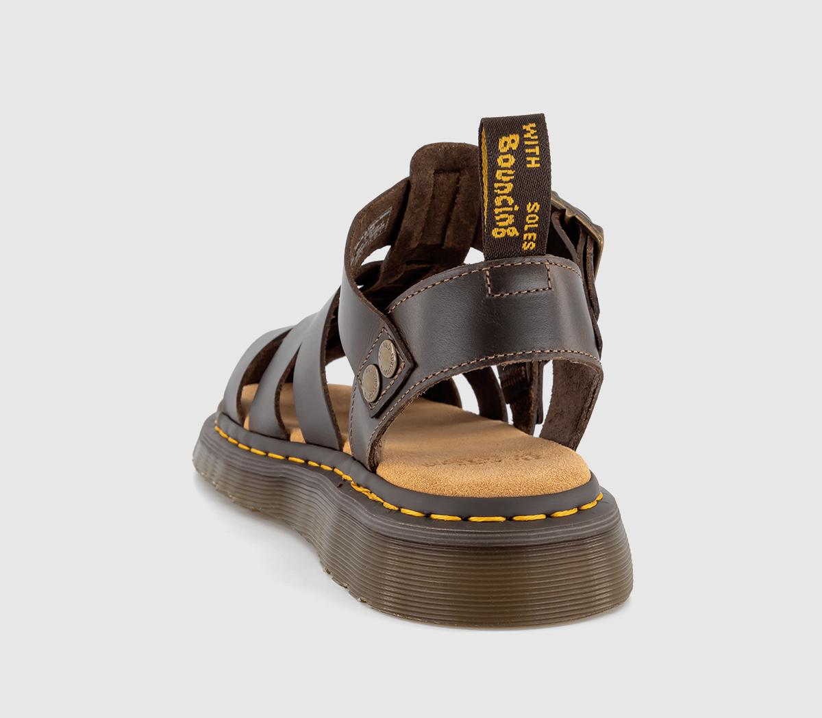 Dr. Martens Garin Sandals Bracken Brown - Holiday Shop