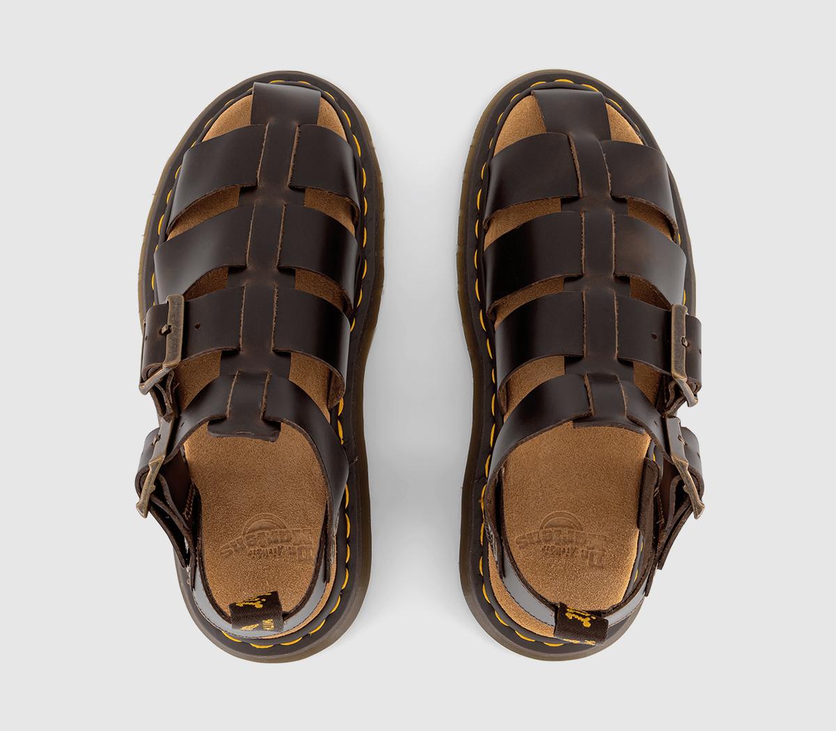 Dr. Martens Garin Sandals Bracken Brown - Holiday Shop