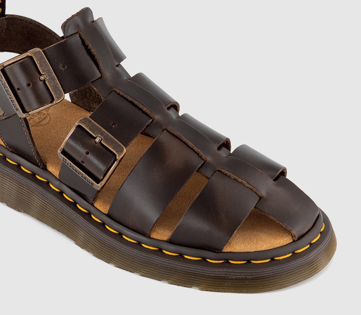 Dr. Martens Garin Sandals Bracken Brown - Holiday Shop