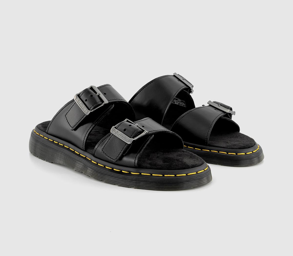 Dr. Martens Josef Sandals Black - Men’s Sandals