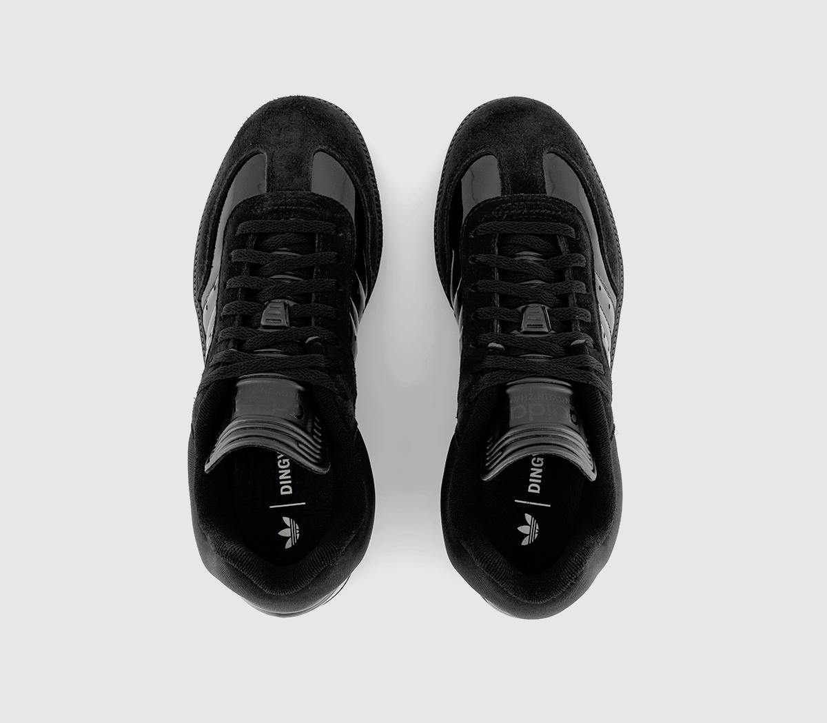 adidasDYZ Samba TrainersCore Black Core Black Gum