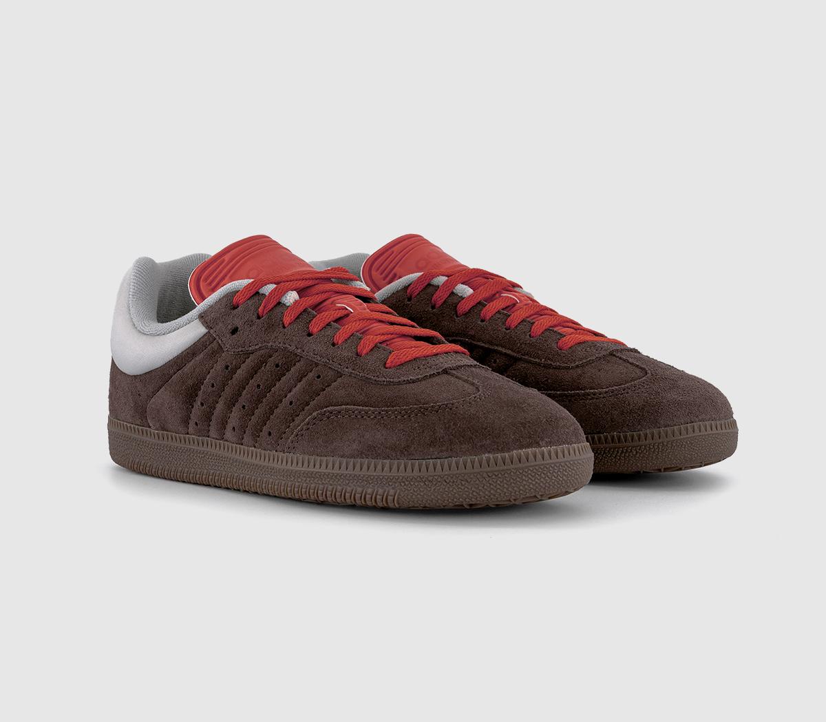 adidasDingyun Zhang x adidas Samba TrainersBrown Oxide Brown Oxide Surf Red