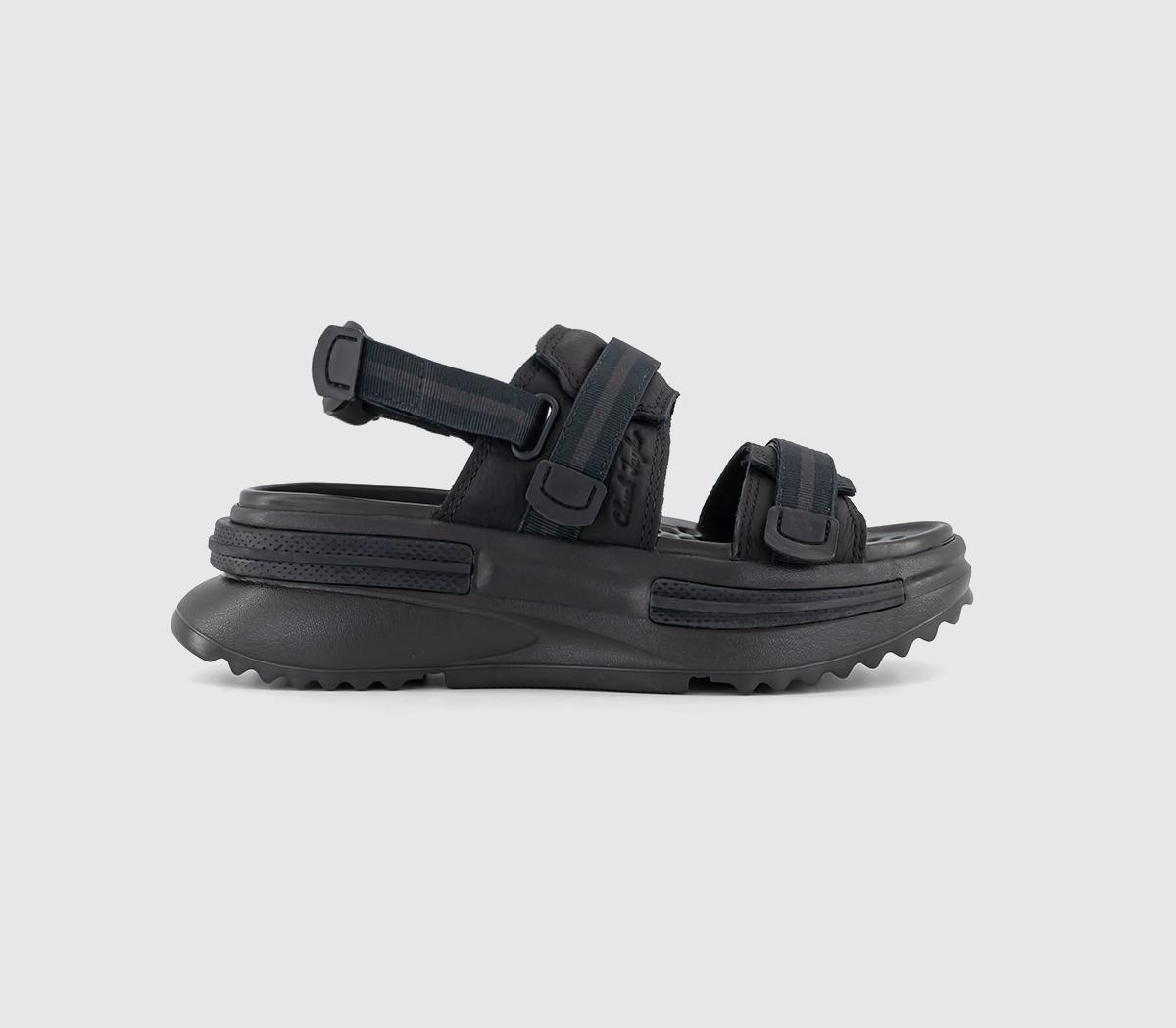 Converse Womens Runstar Utility CX Sandal Black, 4