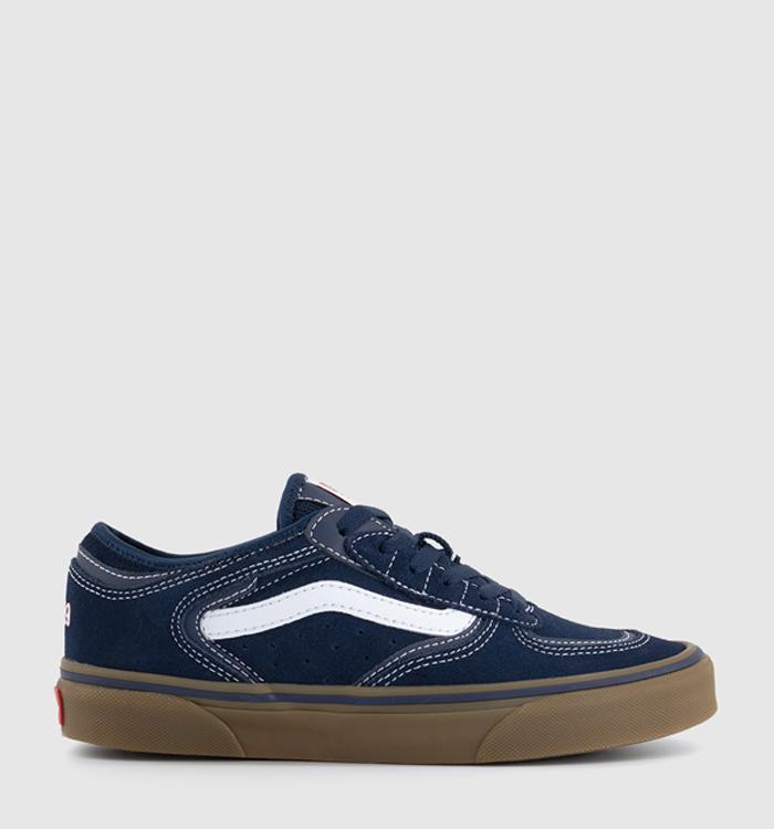 Navy blue deals vans womens