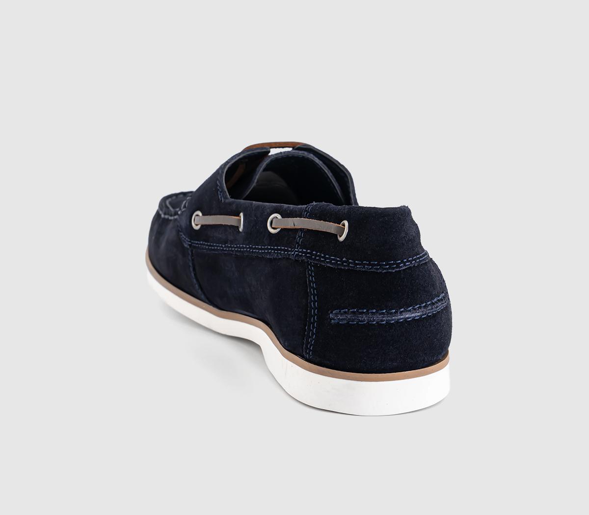 OFFICECaptain Suede Boat Shoes OFFICECaptain Suede Boat ShoesDark Navy Suede