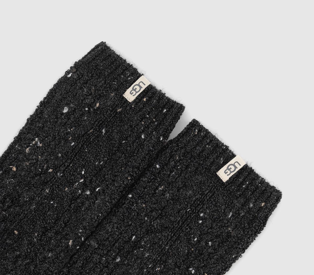 UGG Radell Cable Knit Socks UGG Radell Cable Knit Socks Black Speckled