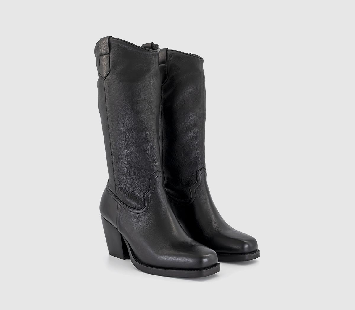 BRONXClassic Western BootsBlack