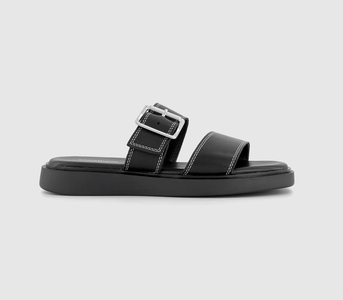 Vagabond Womens Connie Buckle Sandals Black, 8